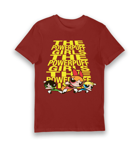 Brick Red Printed T-shirt Front