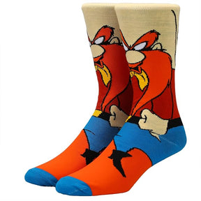 Bioworld Looney Tunes Yosemite Sam 360 Character Socks