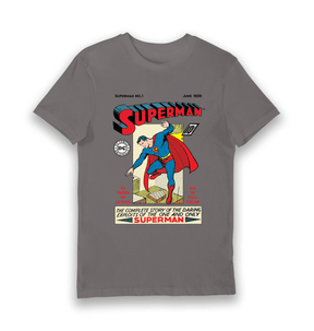 Charcoal Printed T-shirt Front