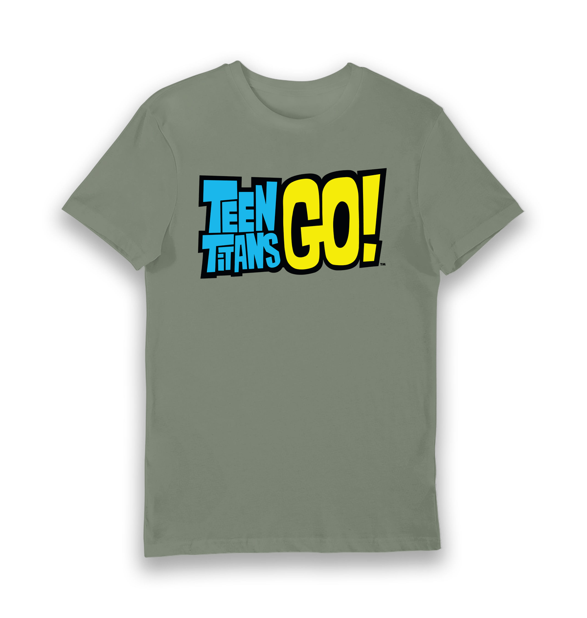 Khaki Printed T-shirt Front