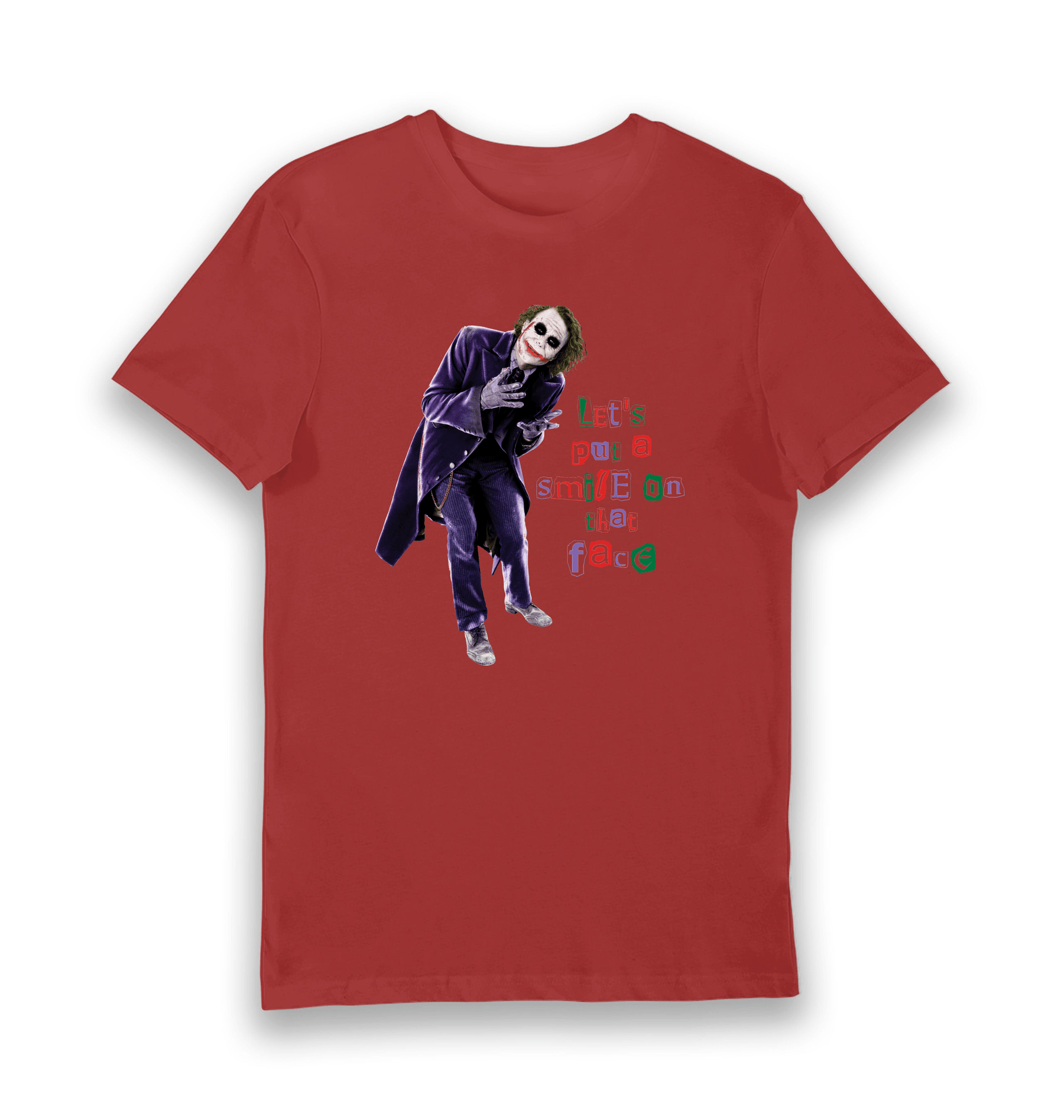 Red Printed T-shirt Front