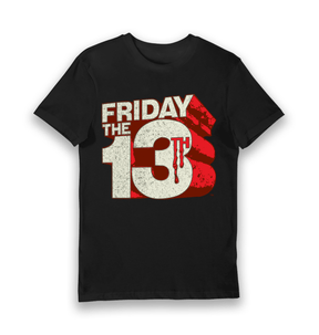 Black Printed T-shirt Front