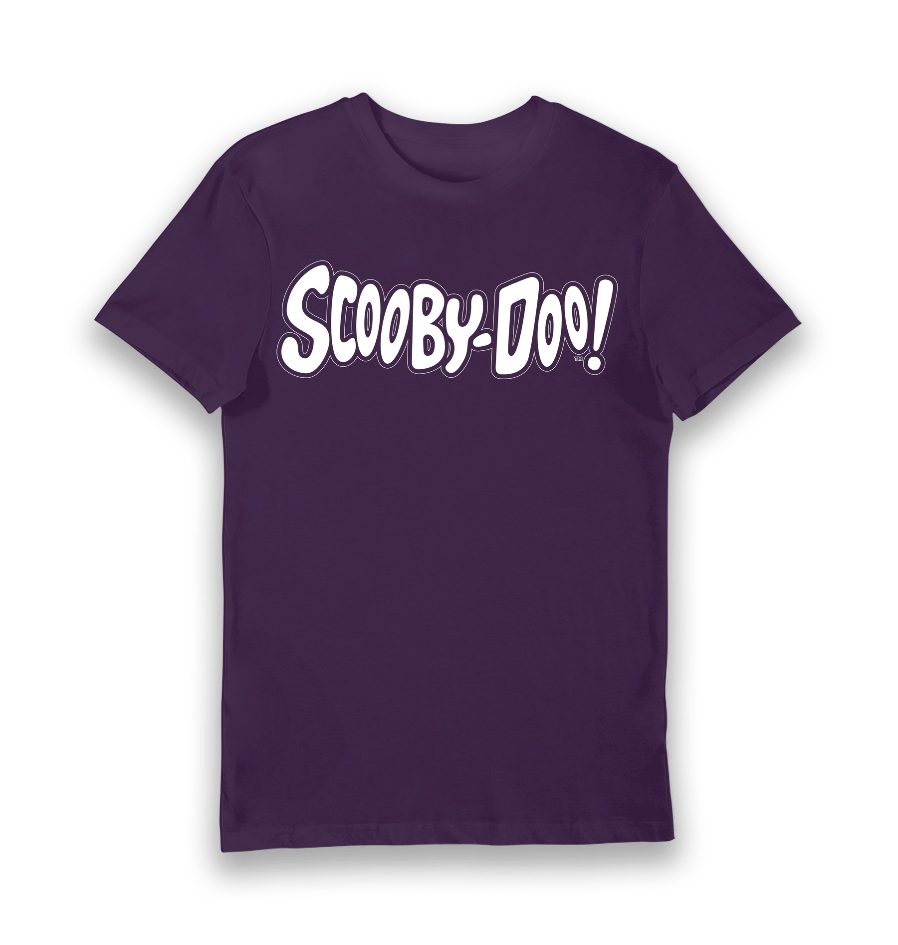 Purple Printed T-shirt Front