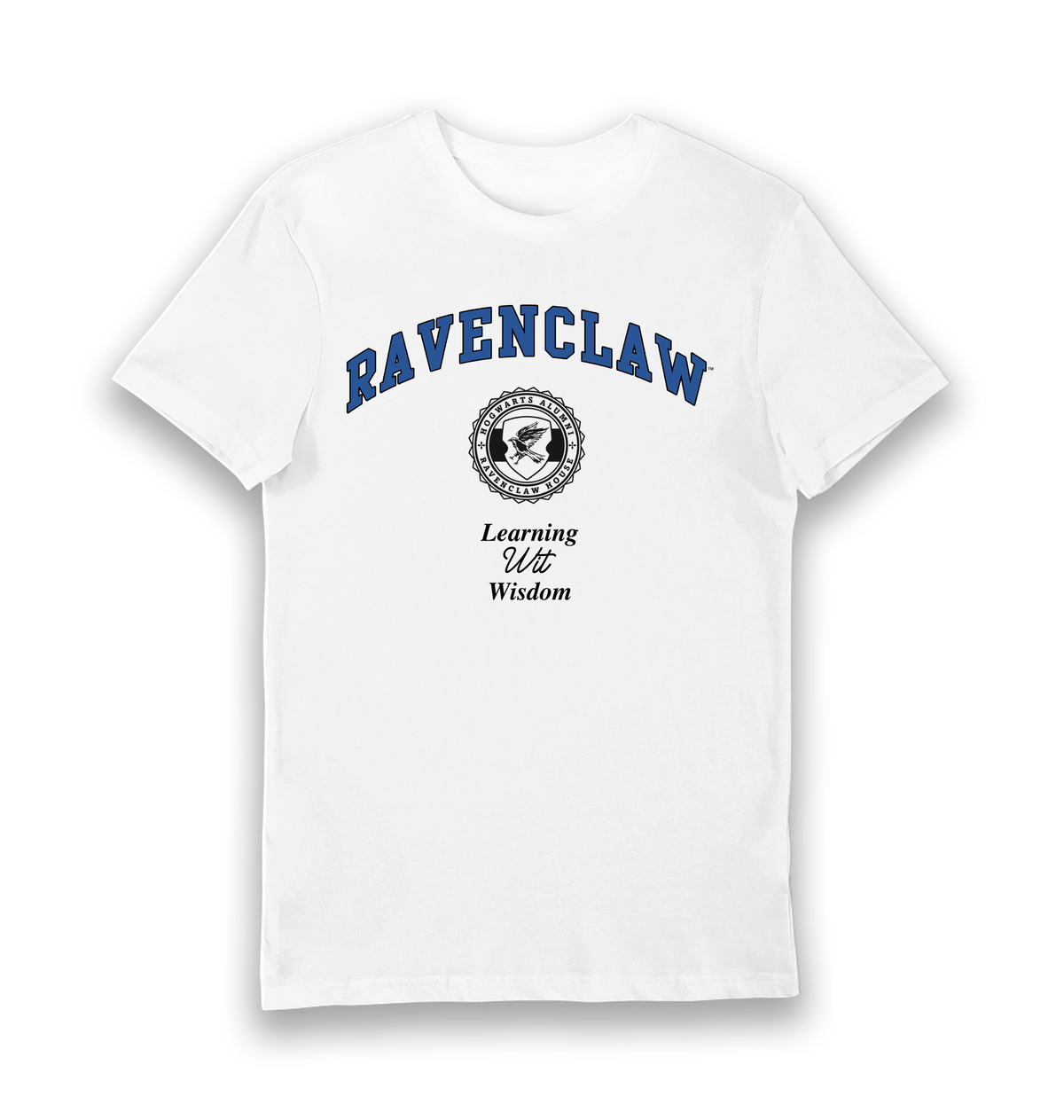 White Printed T-shirt Front