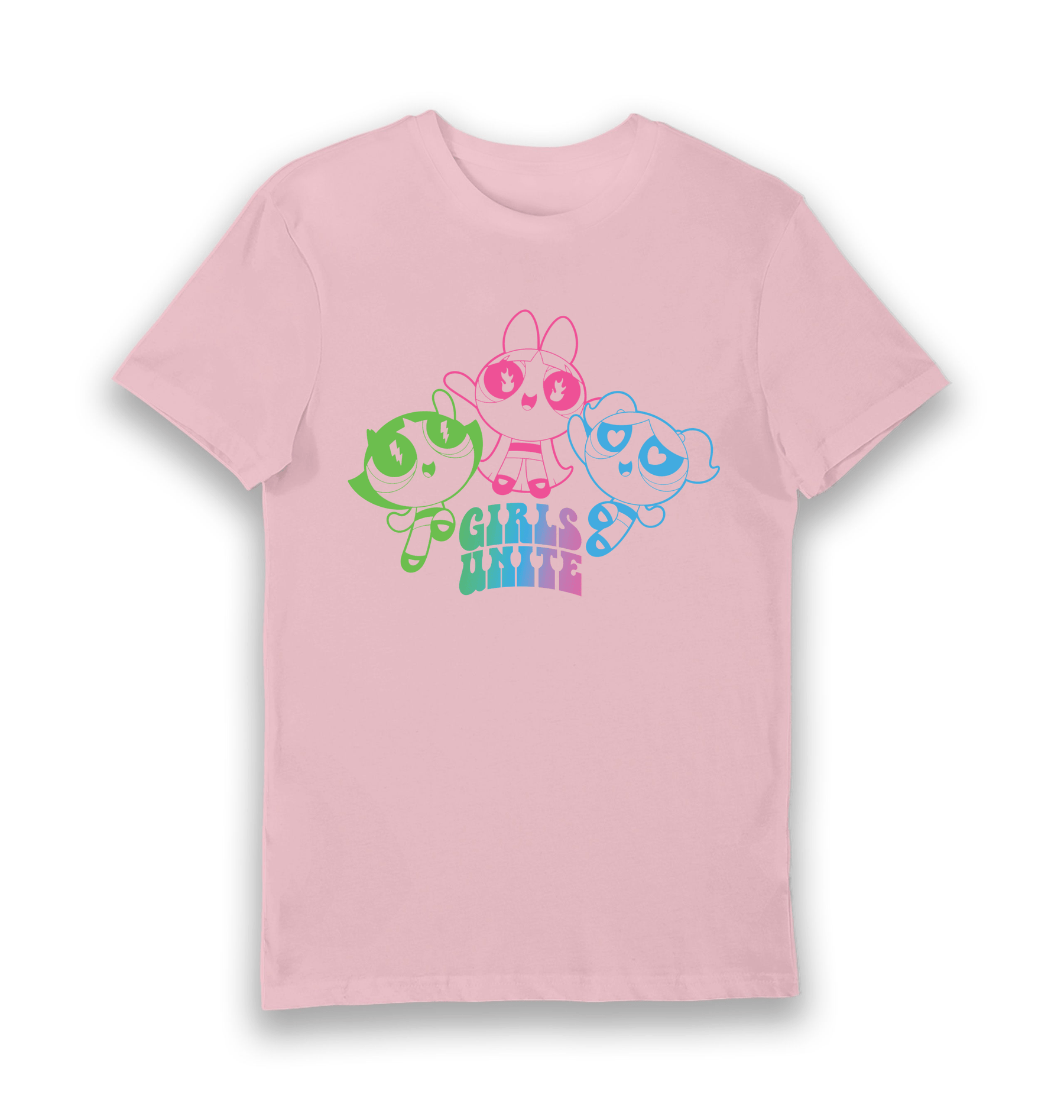 Pink Printed T-shirt Front