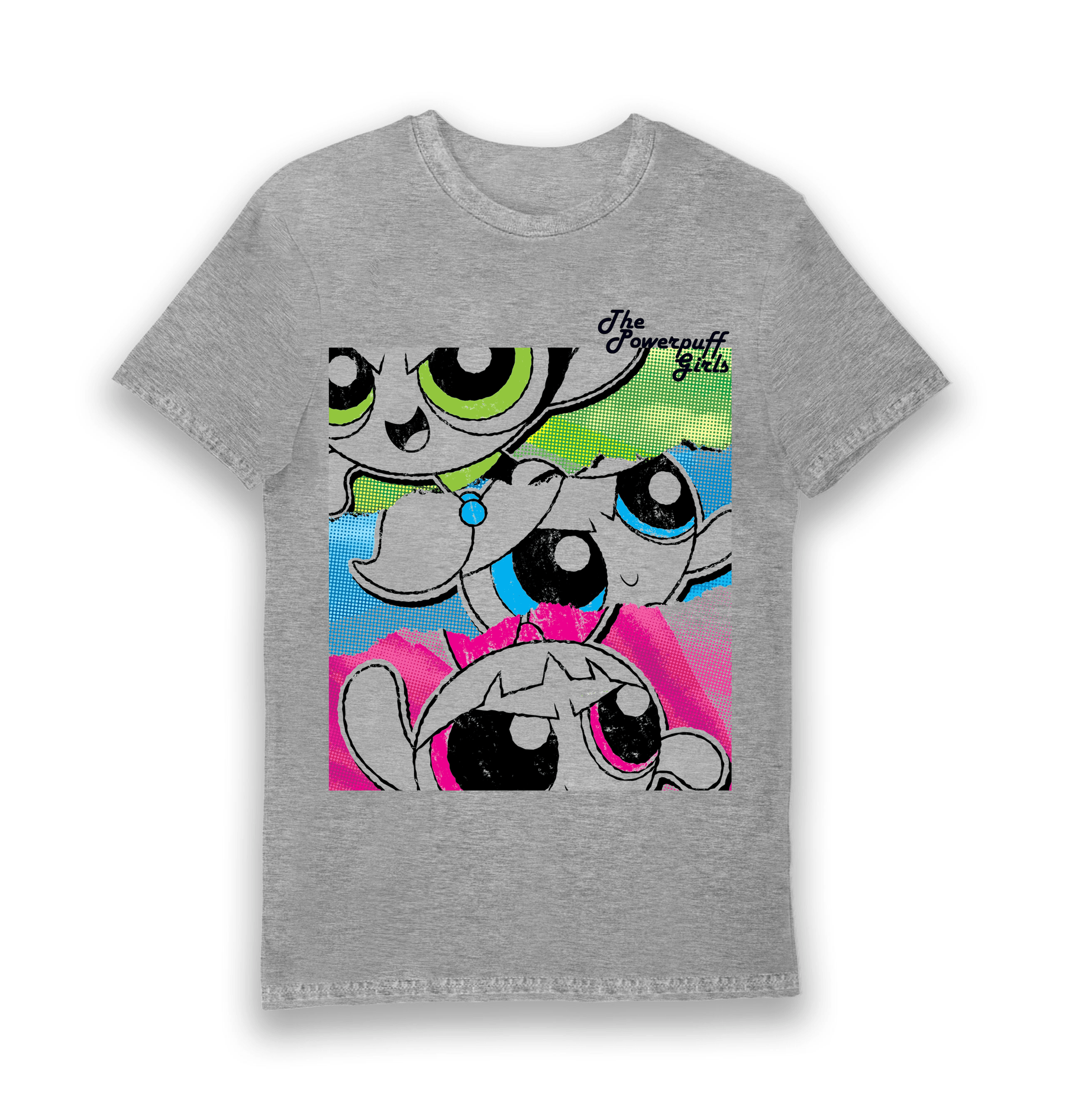 Sports Grey Printed T-shirt Front