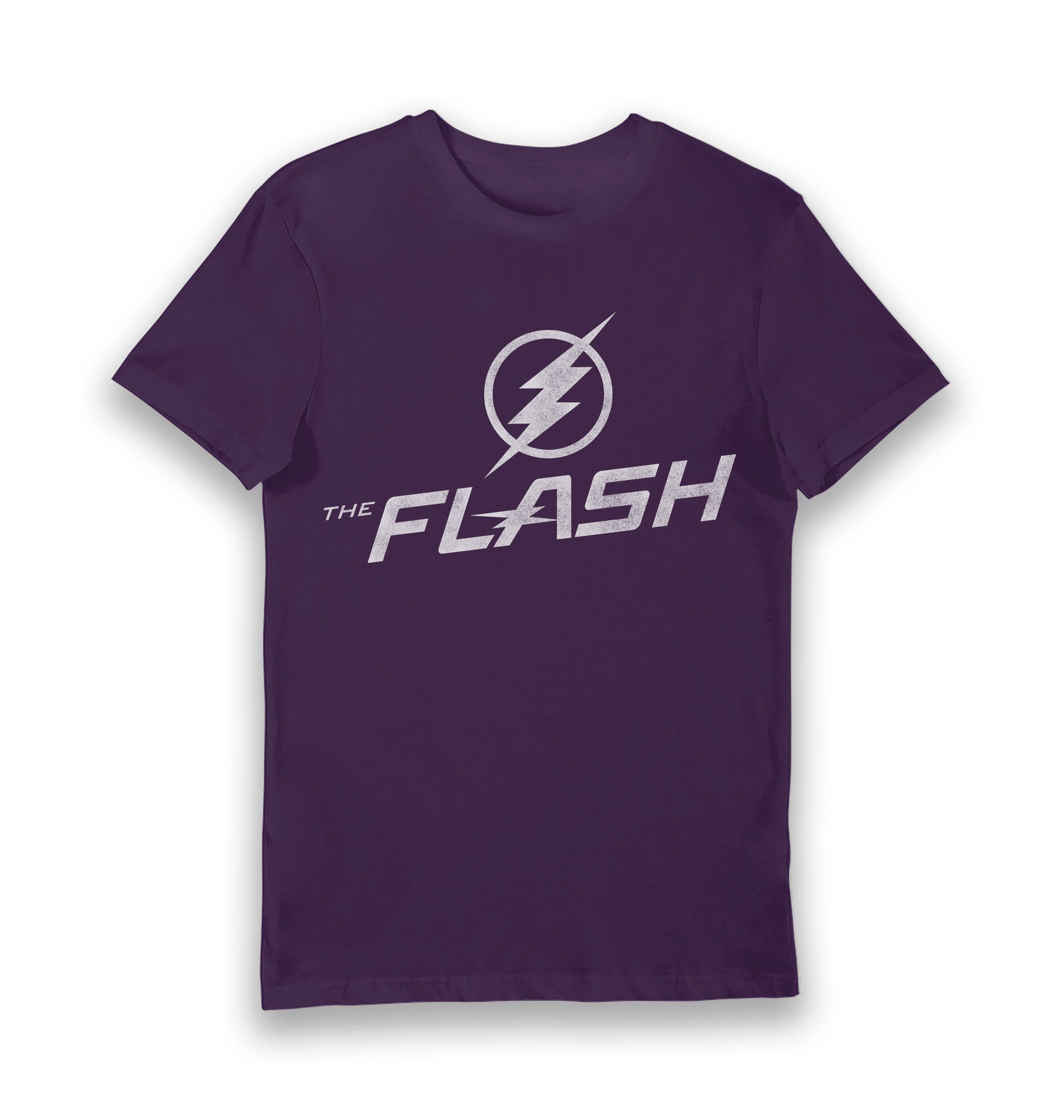 Purple Printed T-shirt Front
