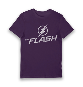 Purple Printed T-shirt Front