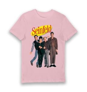 Pink Printed T-shirt Front