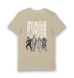 Sand Printed T-shirt Front
