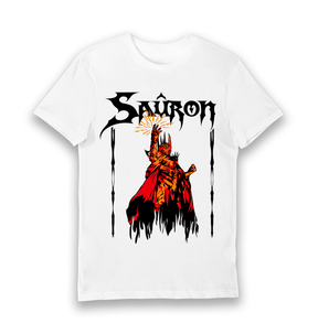 White Printed T-shirt Front