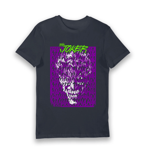 Navy Printed T-shirt Front