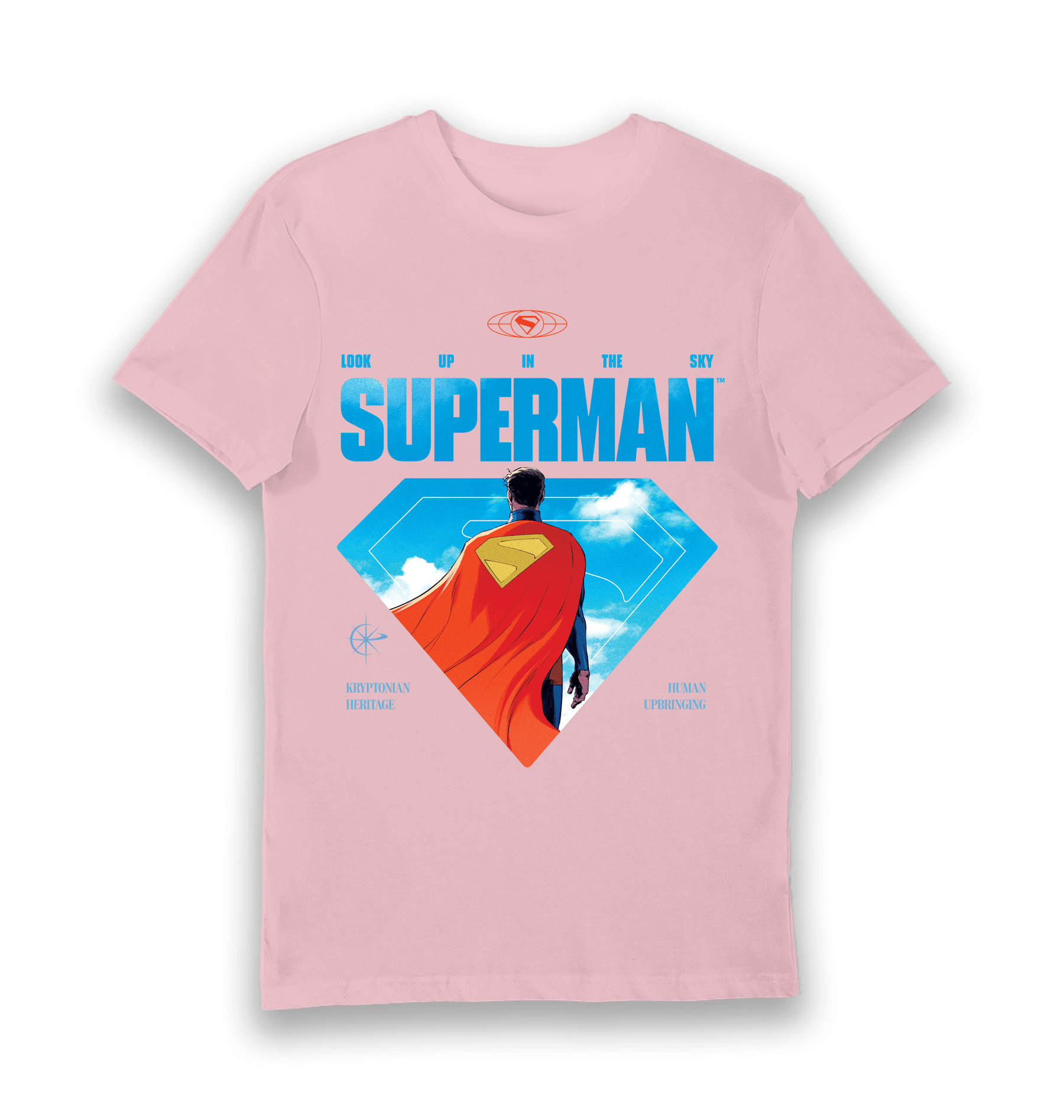 Pink Printed T-shirt Front