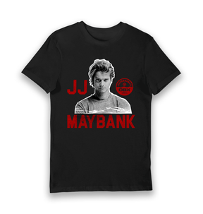 Black Printed T-shirt Front