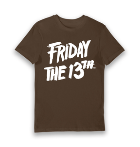 Brown Printed T-shirt Front