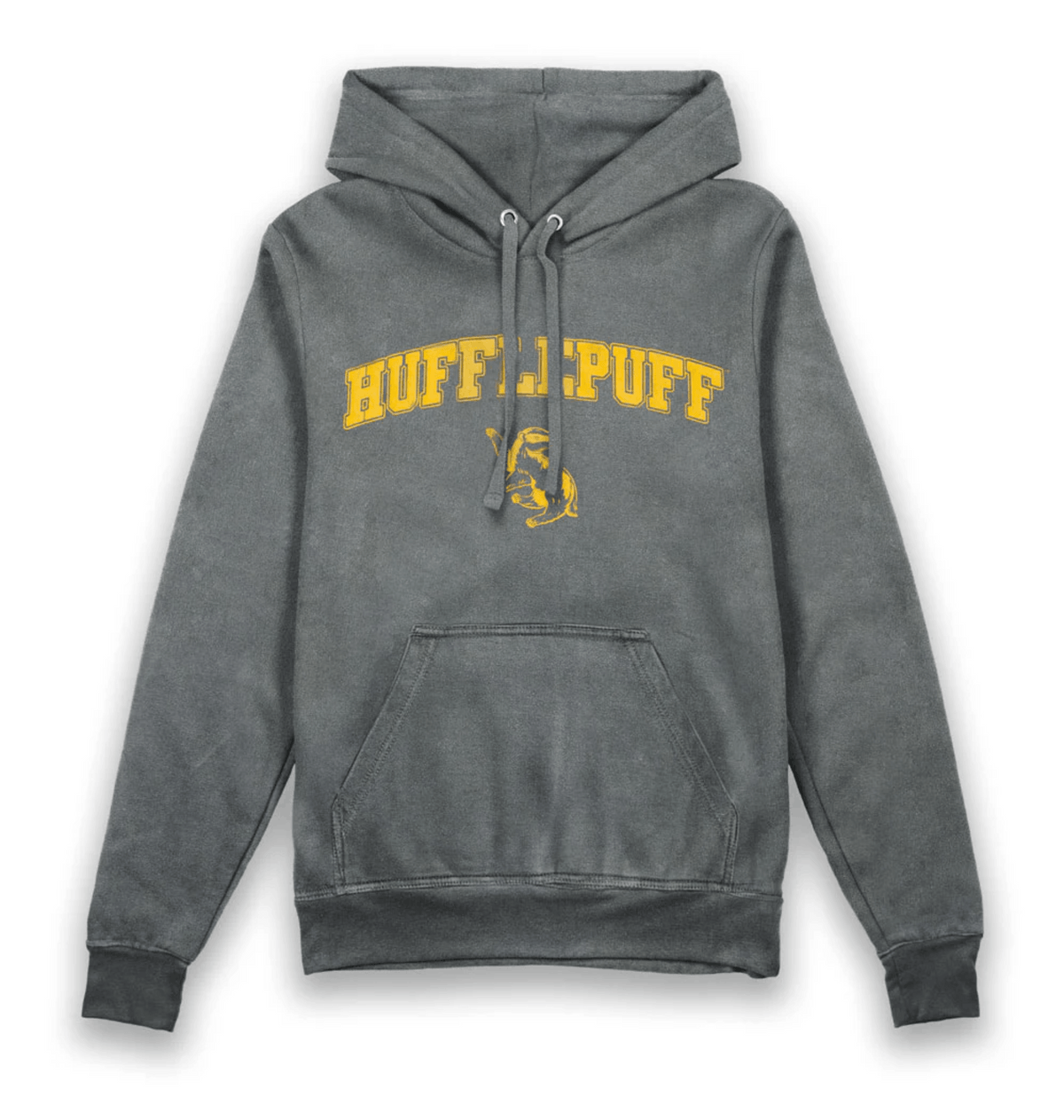 Grey Printed Hoody Front