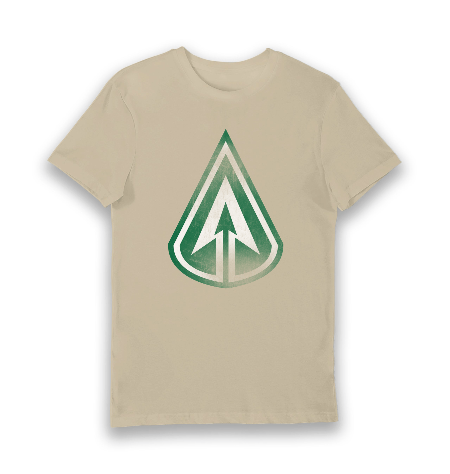 Sand Printed T-shirt Front