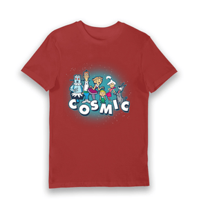 Red Printed T-shirt Front