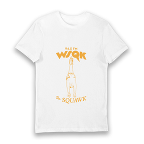 White Printed T-shirt Front