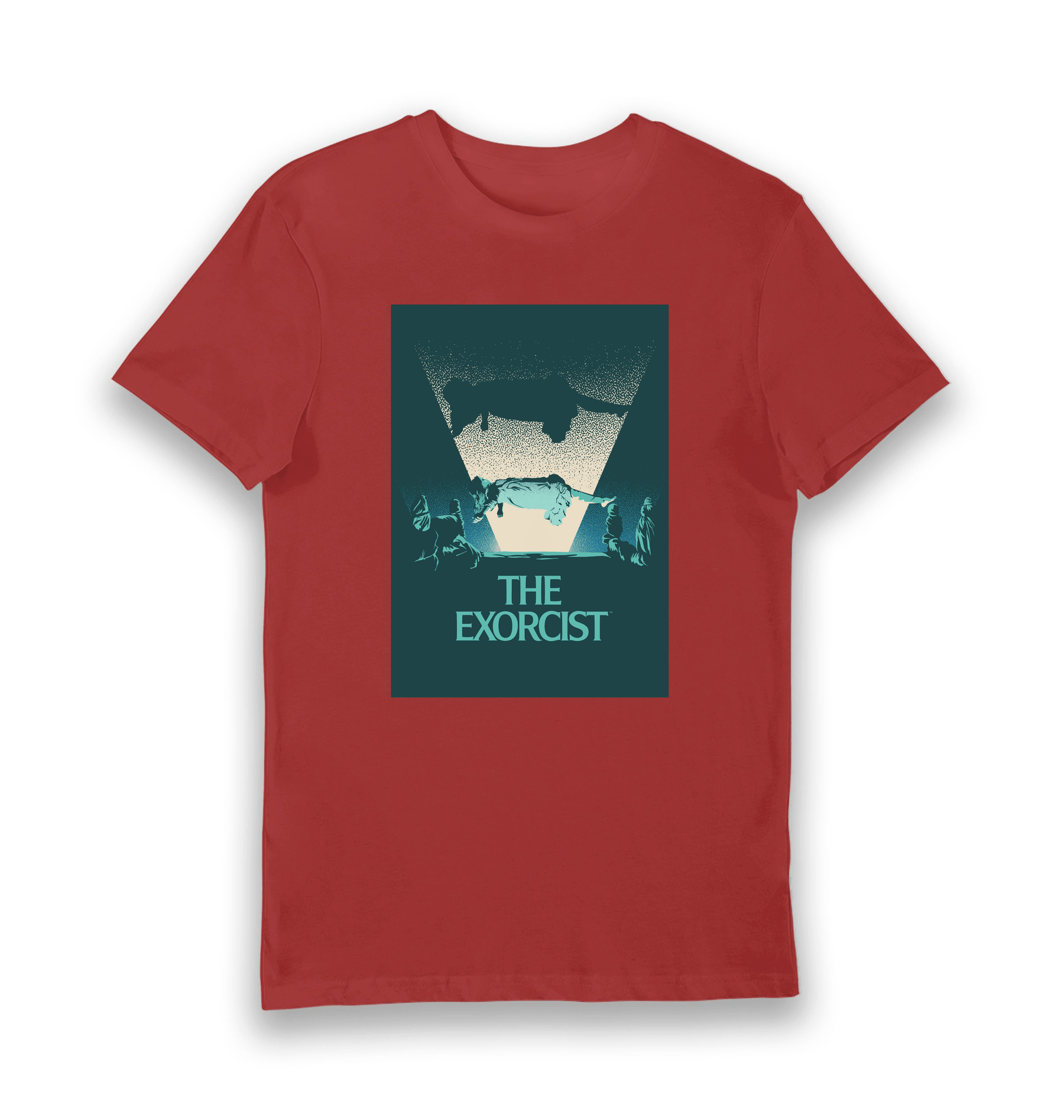 Red Printed T-shirt Front