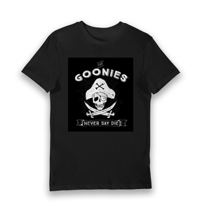 Black Printed T-shirt Front