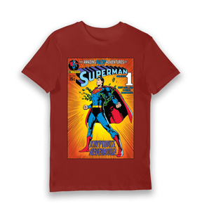 Brick Red Printed T-shirt Front