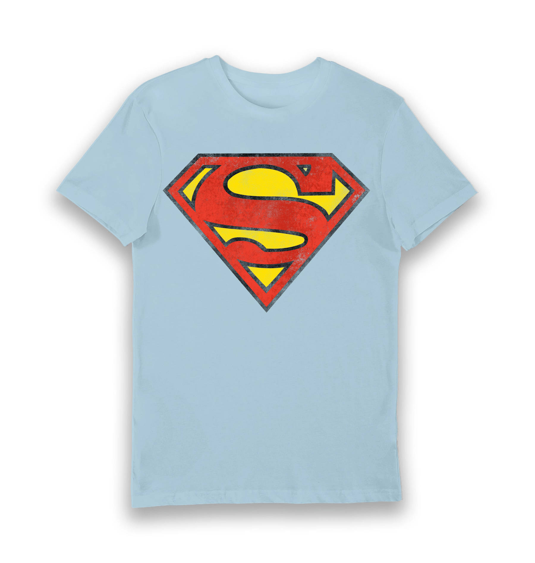 Light Blue Printed T-shirt Front