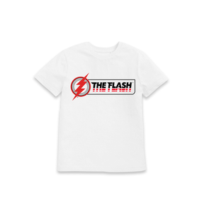 White Printed Kids T-Shirt Front