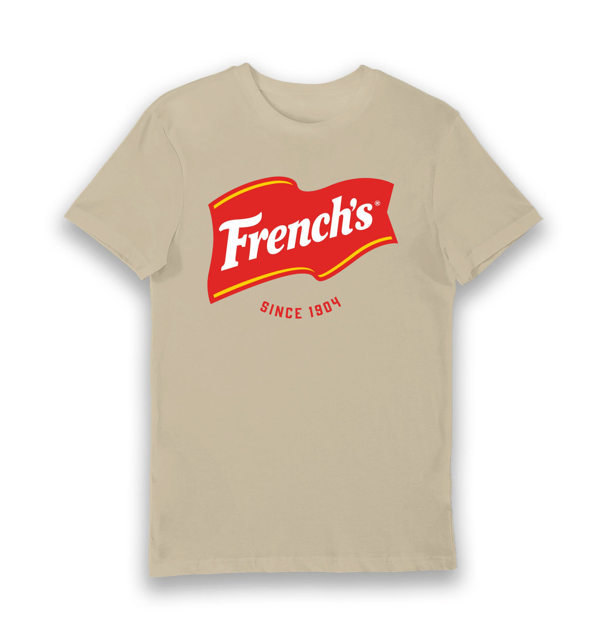 Sand Printed T-shirt Front