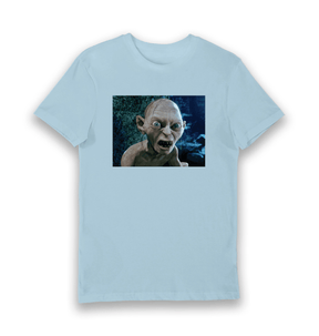 Light Blue Printed T-shirt Front