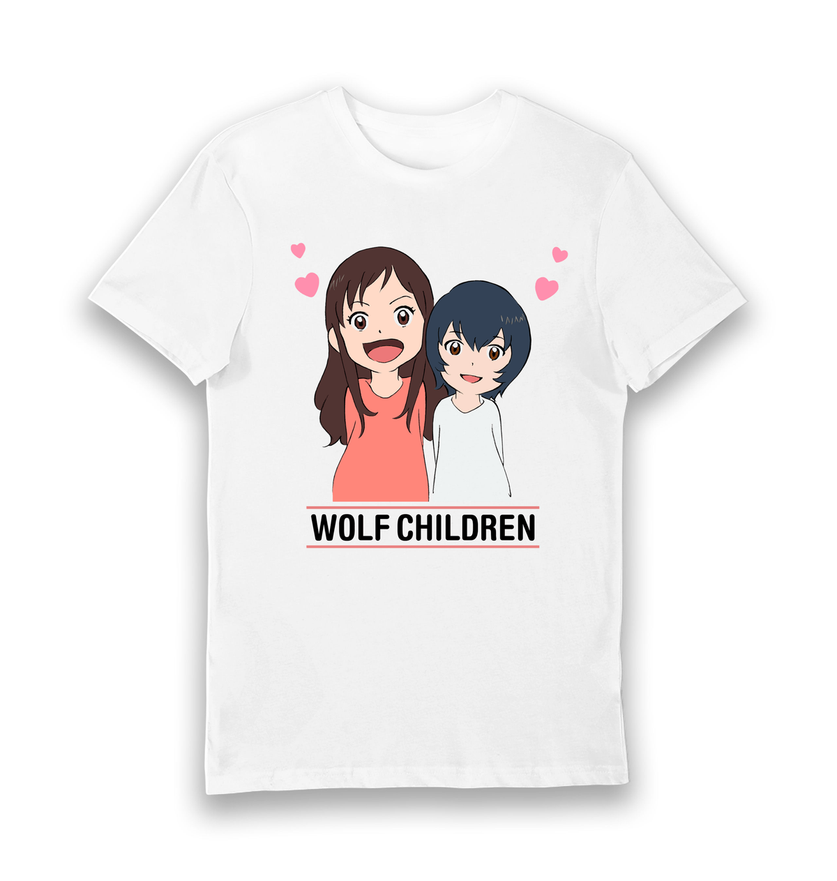 White Printed T-shirt Front