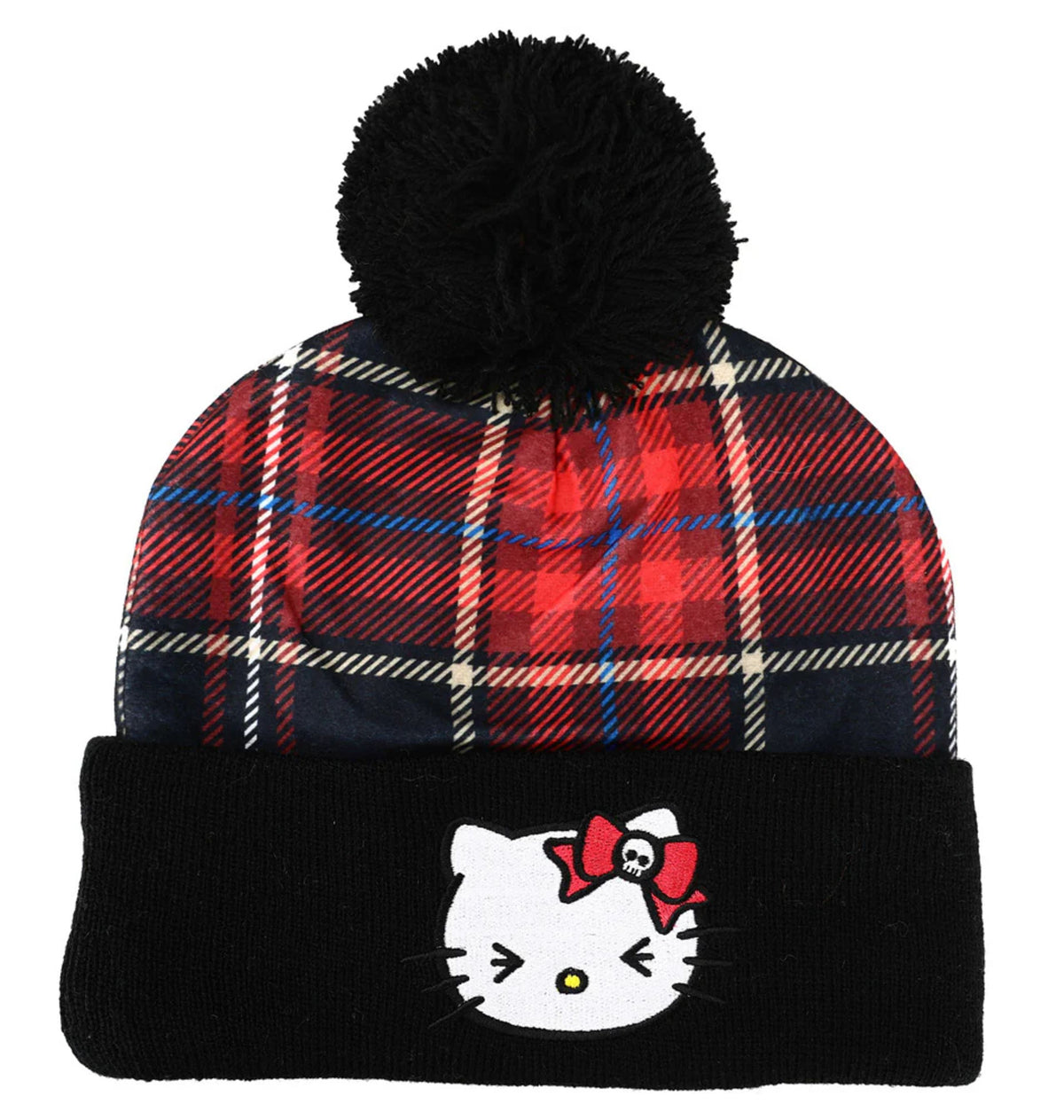 Black Beanie Front