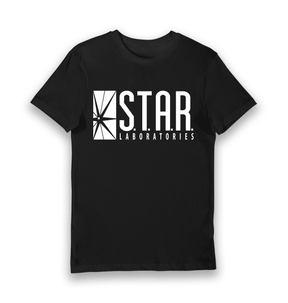 Black Printed T-shirt Front