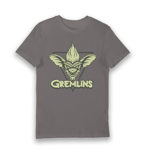 Charcoal Printed T-shirt Front