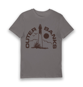 Charcoal Printed T-shirt Front