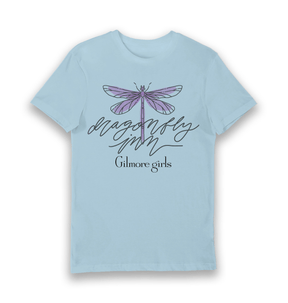 Light Blue Printed T-shirt Front
