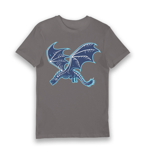 Charcoal Printed T-shirt Front