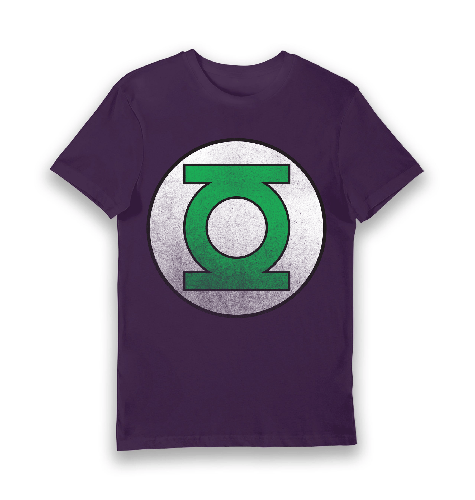 Purple Printed T-shirt Front