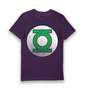 Purple Printed T-shirt Front