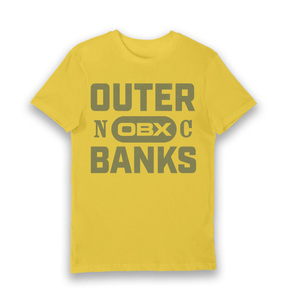 Yellow Printed T-shirt Front