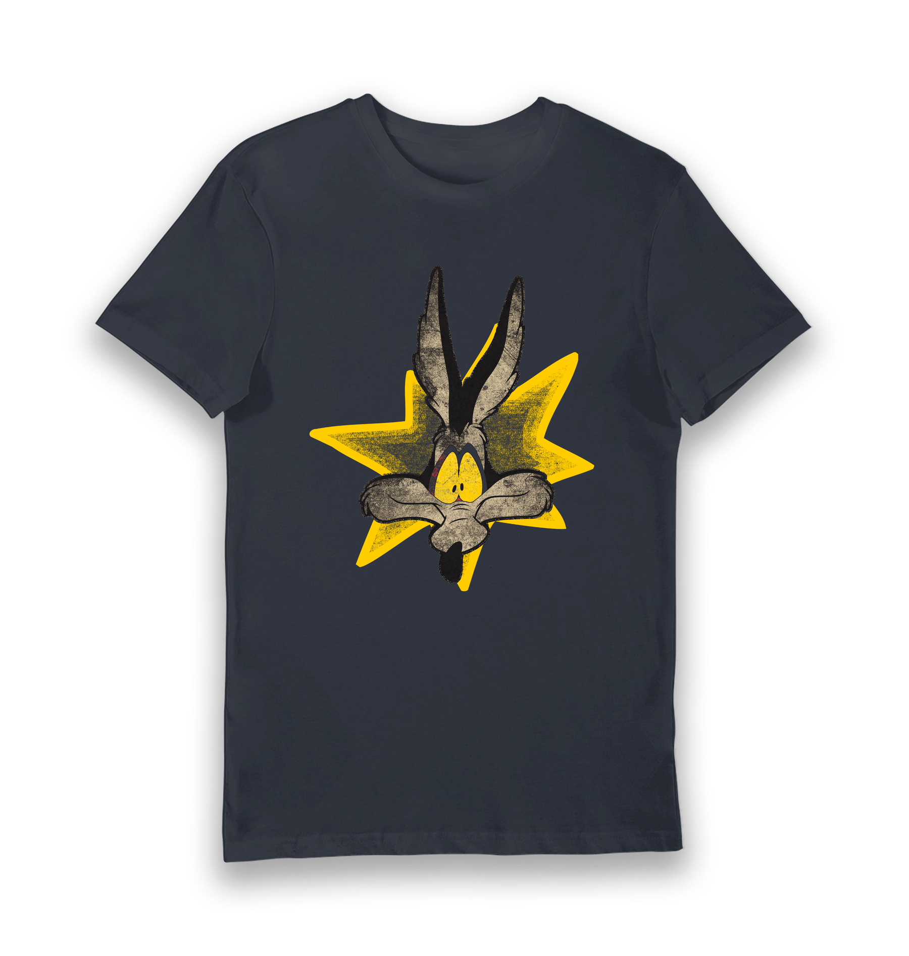 Navy Printed T-shirt Front