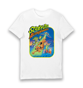 White Printed T-shirt Front