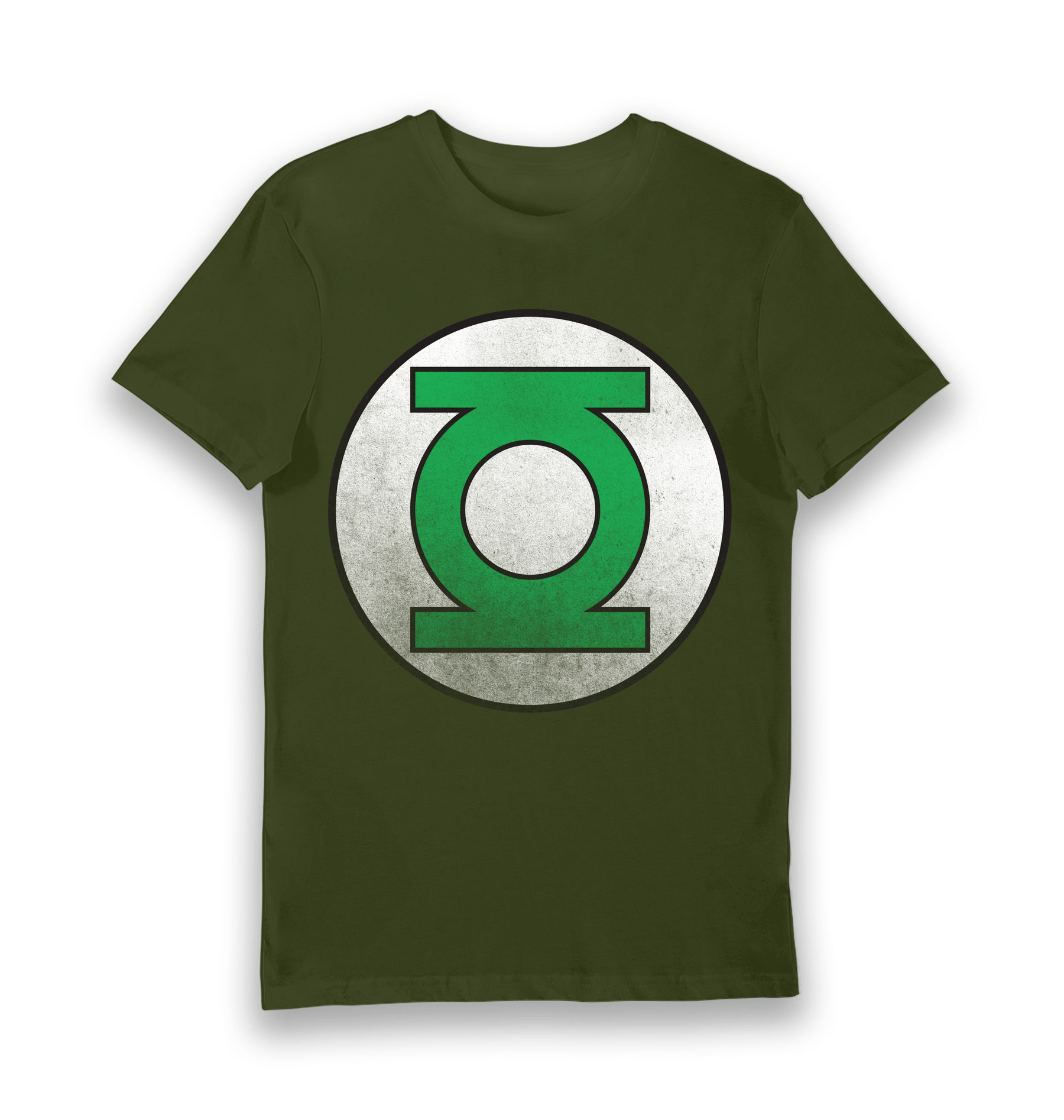 Forest Green Printed T-shirt Front