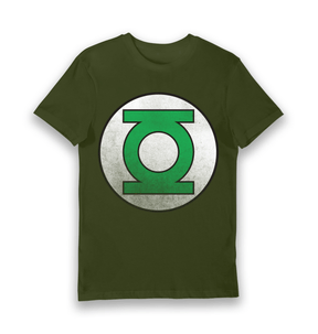 Forest Green Printed T-shirt Front