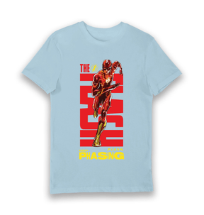 Light Blue Printed T-shirt Front
