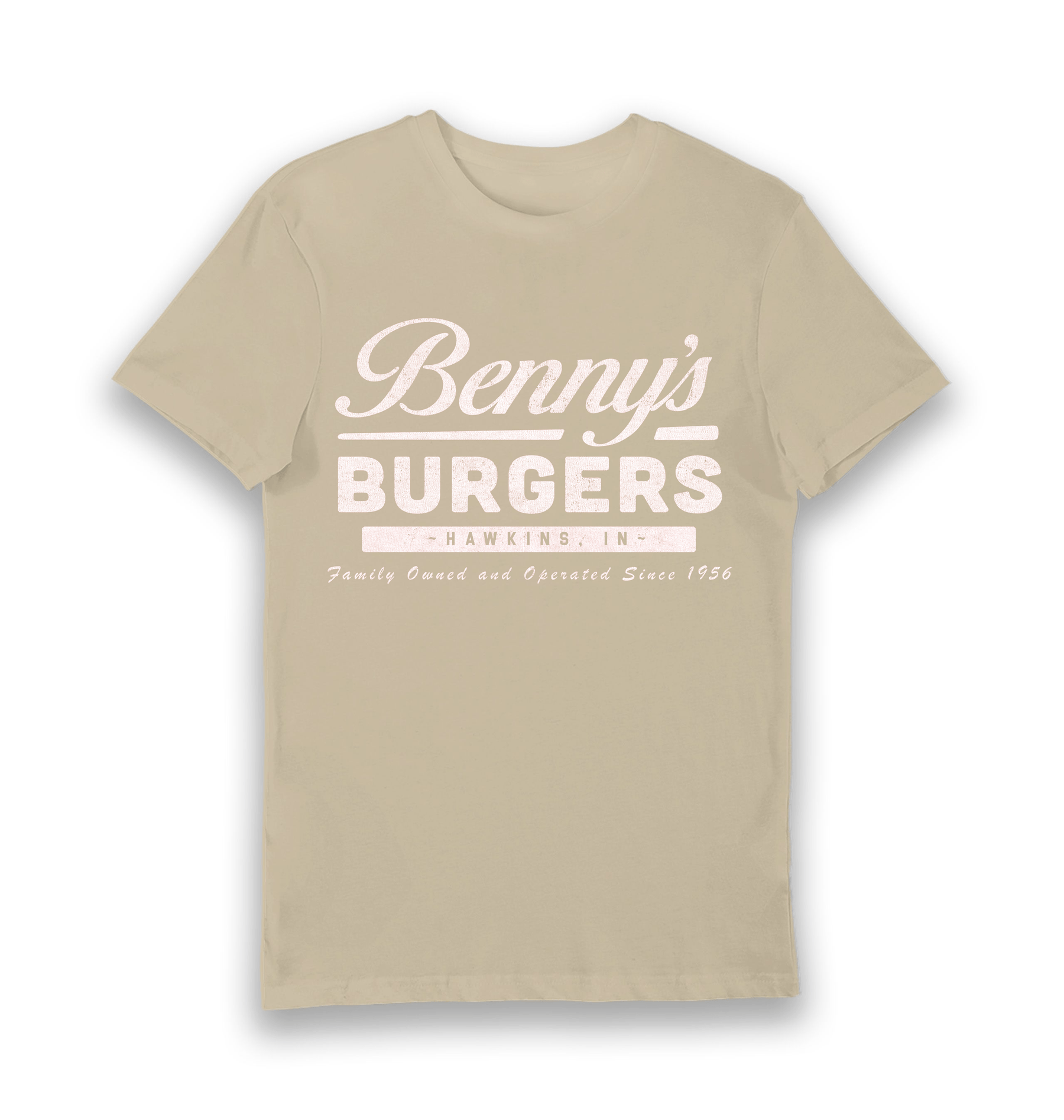 Sand Printed T-shirt Front