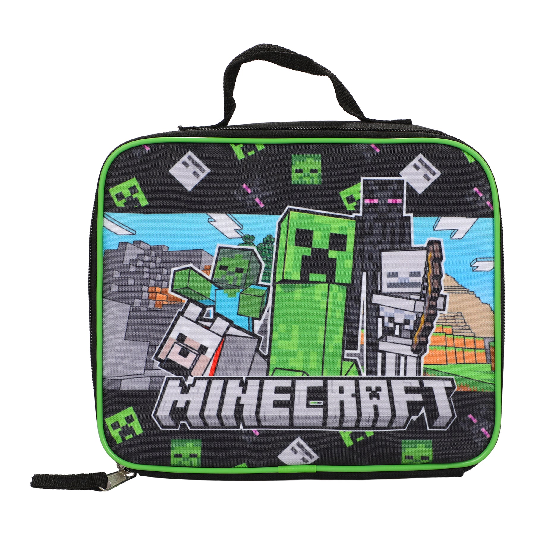 Minecraft Adventure Mode Backpack 5 Piece Set