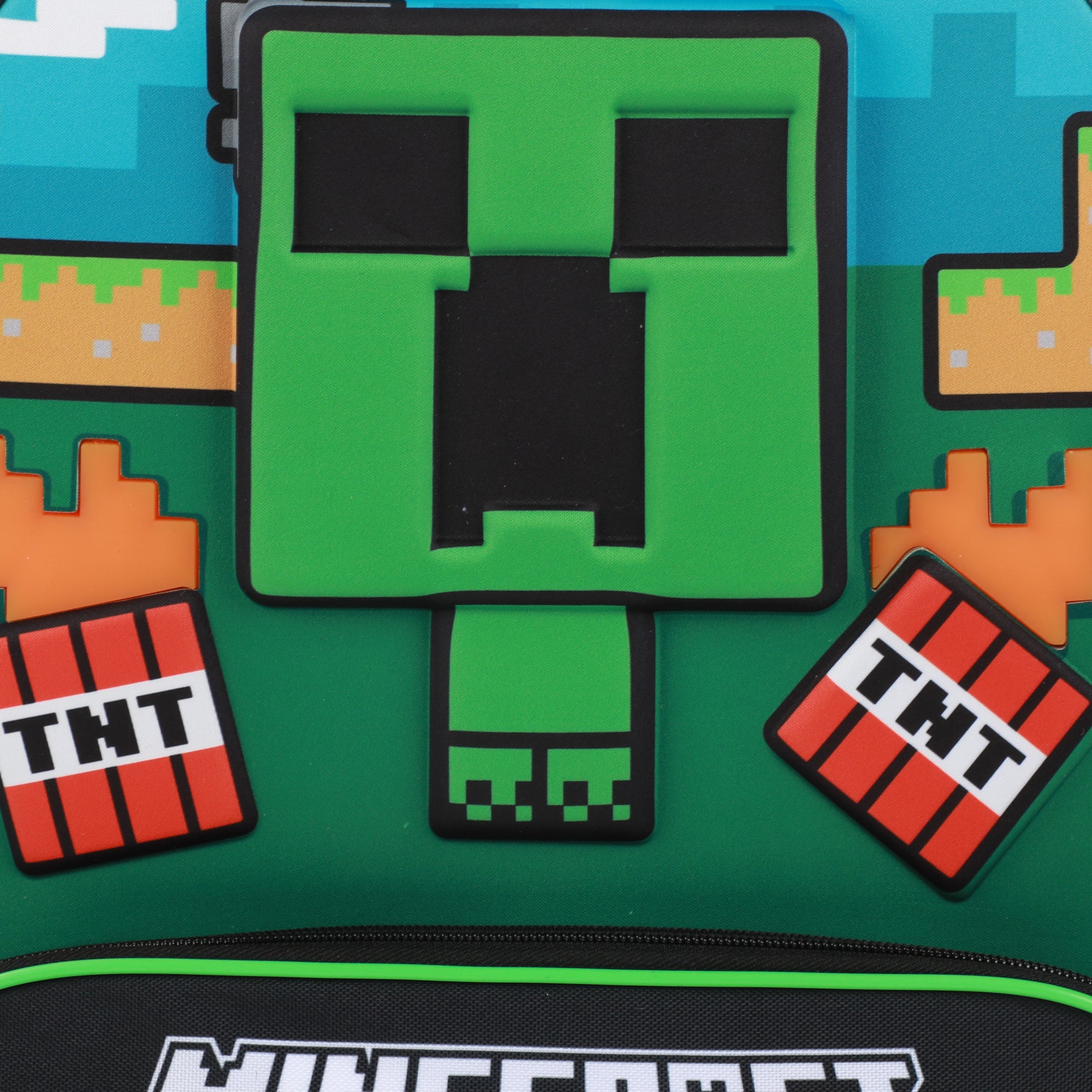 Minecraft Creeper 5 pc Youth Backpack Set