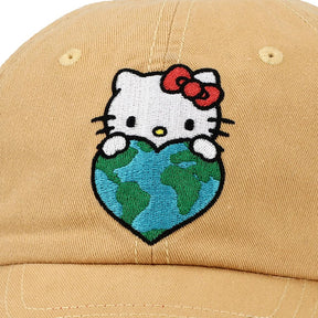 Hello Kitty Adult Unisex Embroidered Canvas Cotton Twill Hat