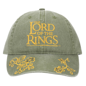 Lord of the Rings Embroidery Vintage Green Cap